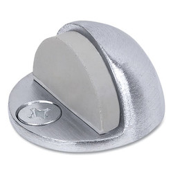 Tell® Low Dome Floor Stop, 1.75" Diameter X 1.5"h, Satin Chrome DT100033