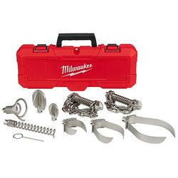 Milwaukee Tool Head Attachment Kit,2 Augers,7 Cutters 48-53-3840