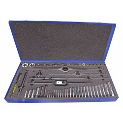 Greenfield Threading Tap/Die Set,52pc,UNC,UNF,UNS,NPT 423006