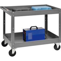 Global Industrial Steel Stock Cart w/2 Shelves 500 lb. Capacity 36""L x 24""W x