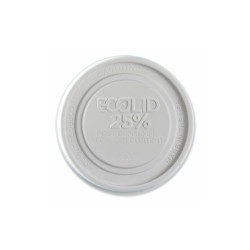 Eco-Products® LID,FOOD CONT,12-32OZ,500 EP-BRSCLID-L