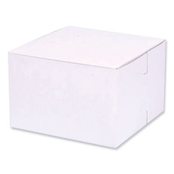 SCT® Bakery Boxes, Standard, 6 X 6 X 4, White, Paper, 250/carton 1509