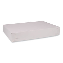 SCT® Bakery Boxes, Standard, 26 X 18.5 X 4, White, Paper, 50/carton 1995