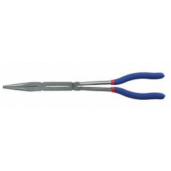 Westward Long Nose Plier,13-1/2" L,Serrated 53JW96