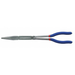 Westward Long Nose Plier,13-1/2" L,Serrated  53JW96