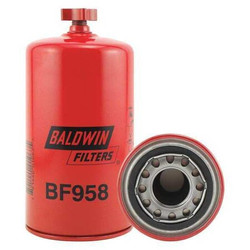 Baldwin Filters Fuel Filter,7-7/16 x 3-11/16 x 7-7/16 In  BF958