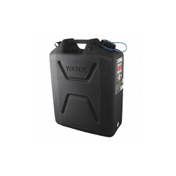 Wavian Water Container,5 gal.,Black,18-1/4" H 3215