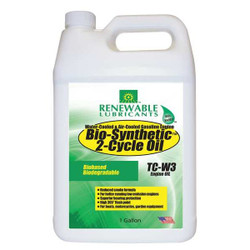 Renewable Lubricants 2-Cycle Engine Oil,Bio-Synthetic,1gal 85203