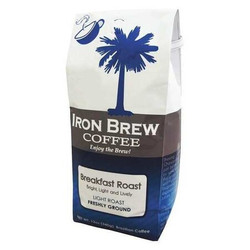 Iron Brew Coffee,12 oz Net Wt,Ground  B-12BR