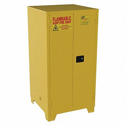 Jamco Flammable Safety Cabinet,60 Gal.,Yellow FM60YP