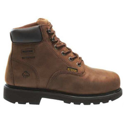 Wolverine 6-Inch Work Boot,M,11 1/2,Brown,PR W05679