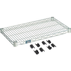 Nexel S1430Z Poly-Z-Brite Wire Shelf 30""W x 14""D