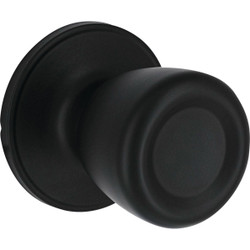 Steel Pro Matte Black Tulip Passage Door Knob TRX930B