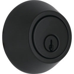 Steel Pro Matte Black Double Cylinder Deadbolt DB9X92