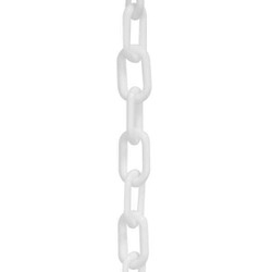 Manufacturer Varies Plastic Chain ,100 ft L,White 51001-100
