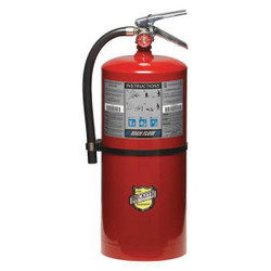 Buckeye Fire Equipment Fire Extinguisher,Steel,Red,ABC 12350