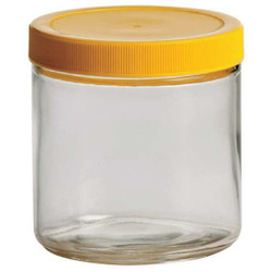 Qorpak Jar,480 mL,96 mm H,Clear,PK12 239533