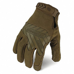 Ironclad Performance Wear Tactical Touchscreen Glove,Brown,S,PR IEXT-GCOY-02-S