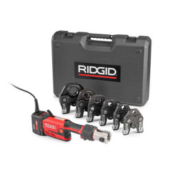 Ridgid Cordless Press Tool Kit,Max Pipe Size2in RP 351