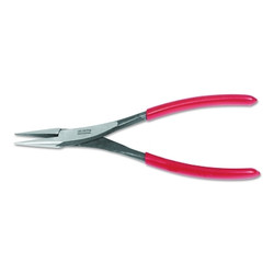 Long Needle Nose Pliers, Forged Alloy Steel, 7 25/32 in