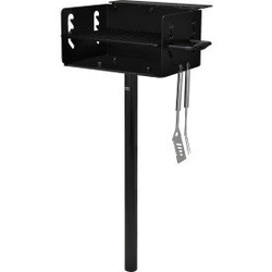 Global Industrial Park Grill Charcoal BBQ In Ground