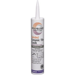 Polyblend 10.5 Oz. #380 Haystack Sanded Ceramic Tile Caulk PC38010S-6