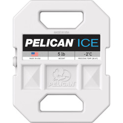 Pelican 5 Lb. 11 in. x 9 in. x 2 in. Cooler Ice Pack PI-5LB-BLU
