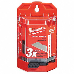 Milwaukee Tool 2-Point Utility Blade,3/4" W,PK50 48-22-1950