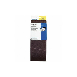 Norton Abrasives Sanding Belt,24 in L,4 in W,80 G 07660702069