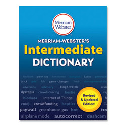 Merriam Webster® Intermediate Dictionary, Hardcover, 1,024 Pages MER698-5