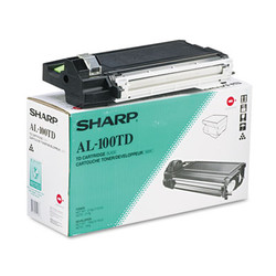 Sharp® Al100td Toner, 6,000 Page-Yield, Black AL-100TD