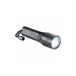 Pelican Flashlight,Lexan,Black; Yellow,183lm 2410C