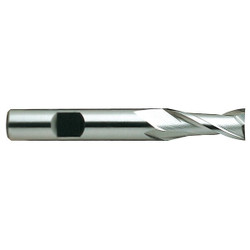 Yg-1 Tool Co Sq. End Mill,Single End,HSS,5/16" 02301