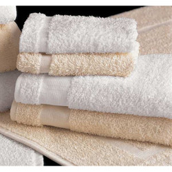 Martex Hand Towel,27 in L,Ecru 7135391