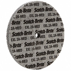 Scotch-Brite Unitized Wheel,6 in Dia,1/2 in Connect 7000046028