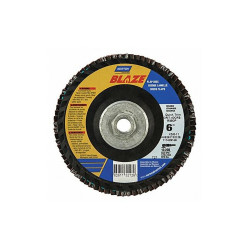 Norton Abrasives Fiber Disc,6 in Dia,5/8in Arbor,40 Grit 66261132128