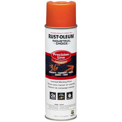 Rust-Oleum Line Marking Paint,20 oz,Alert Orange 203026V