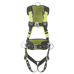 Honeywell Miller Safety Harness,Universal Harness Sizing H5CC222022