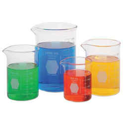 Kimble Chase Beaker Set,250 mL-1 L,92 mm-107 mm Dia 14085-01