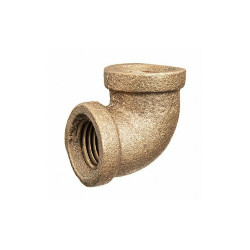 Manufacturer Varies 90 Elbow,Brass,1/4 in,F BSPT,Class 125 ZUSA-PF-10363