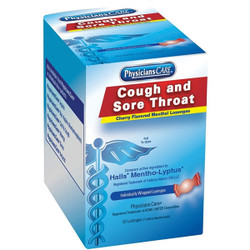Cherry Menthol Cough Drops, 50/Box