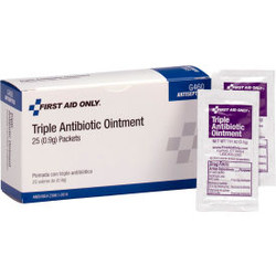 First Aid Only Triple Antibiotic Ointment 25/Box