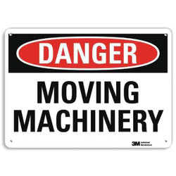 Lyle Danger Sign,10 inx14 in,Plastic U3-1803-NP_14X10