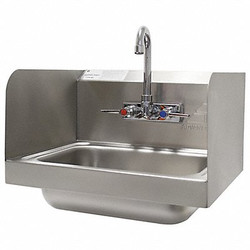 Advance Tabco Hand Sink,Rect,14"x10"x5"  7-PS-66