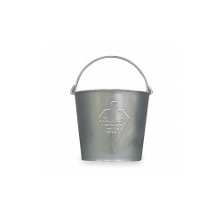 Sim Supply Bucket,3 1/2 gal,Silver  2MPE8