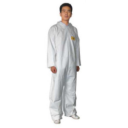 Condor Coveralls,XL,Wht,Film Lam,PK6 30C529