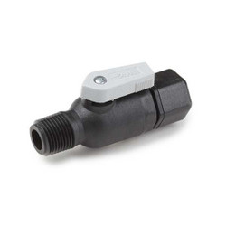 Parker Ball Valve,3/8"x 3/8 NPTF Blk, Poly FTPPB6VMC6