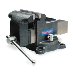 Westward Combination Vise,Serrated Jaw,8 3/8" L  4YP27