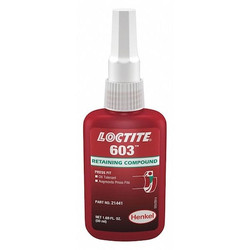 Loctite Retaining Compound,1.6907 fl oz,Green 231099