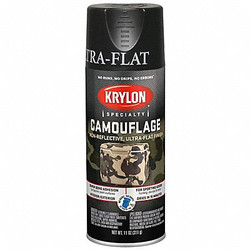 Krylon Spray Paint,Black,Ultra-Flat K04290777